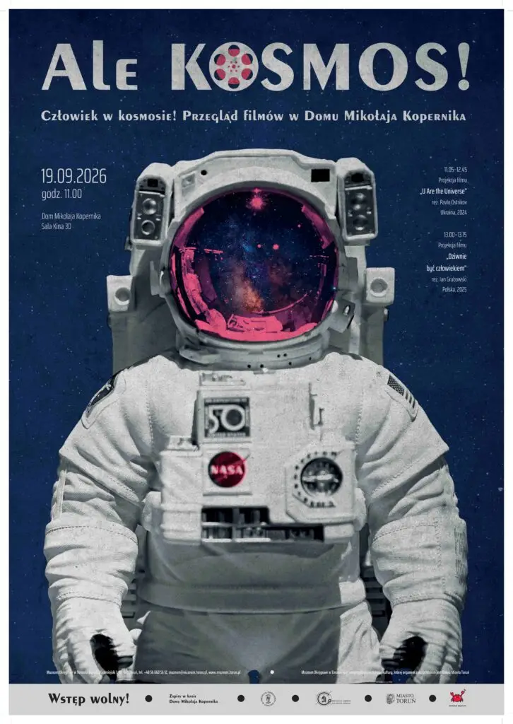 Przegląd filmów 'Ale Kosmos!' w Domu Mikołaja Kopernika: 'Czy jesteśmy sami?'