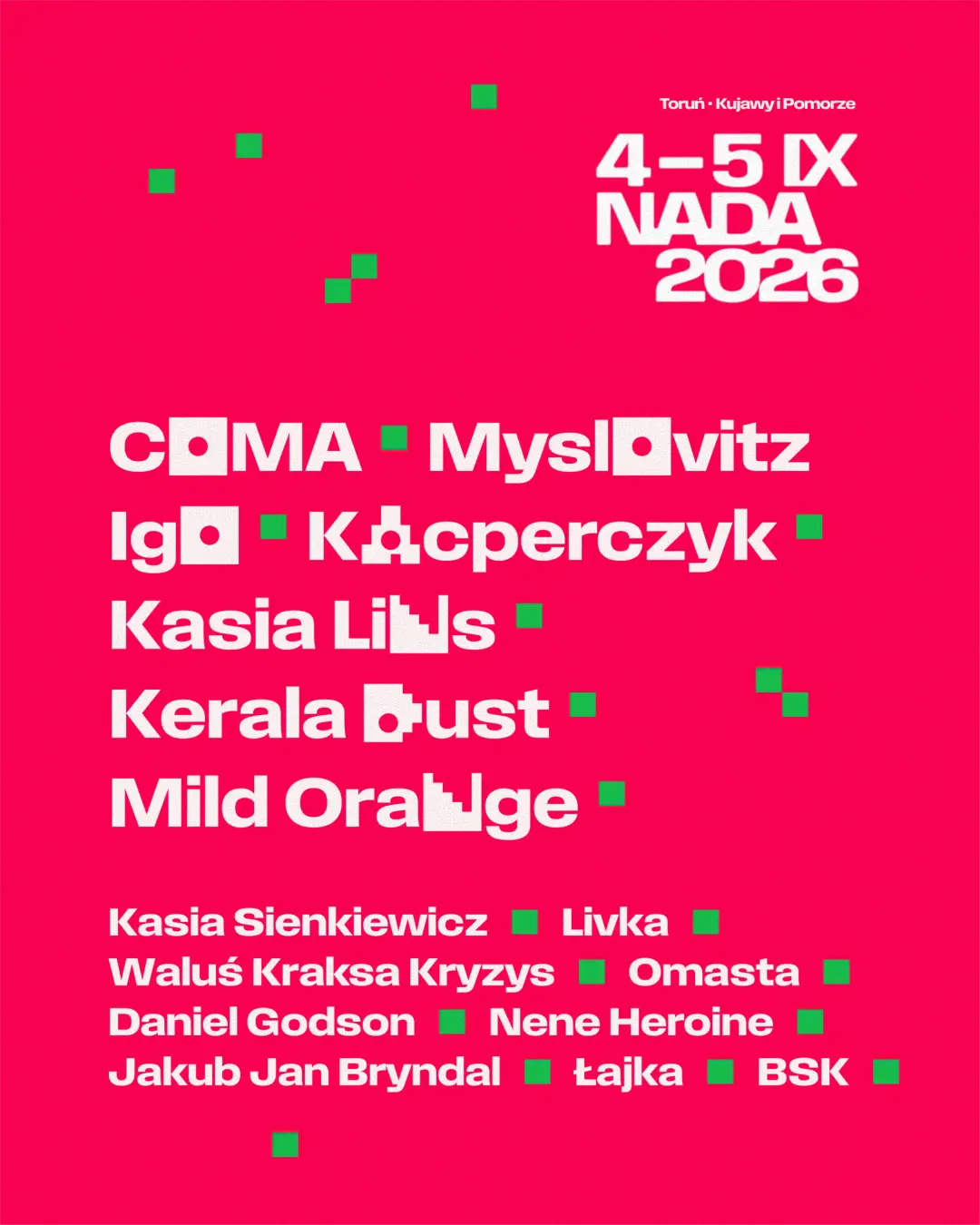 Informacje o dojeździe na Festiwal NADA 2026
