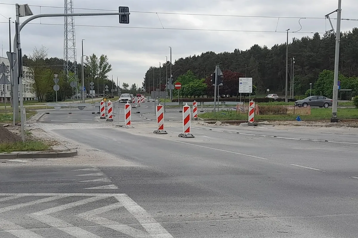 Zmiany w ruchu i komunikacji w rejonie Ronda Honorowych Dawców Krwi
