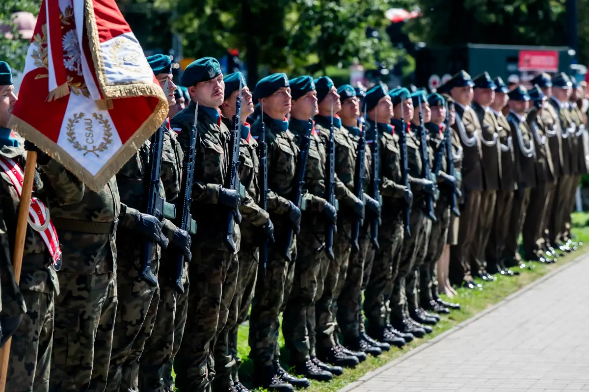 Toruń upamiętnił Święto Wojska Polskiego