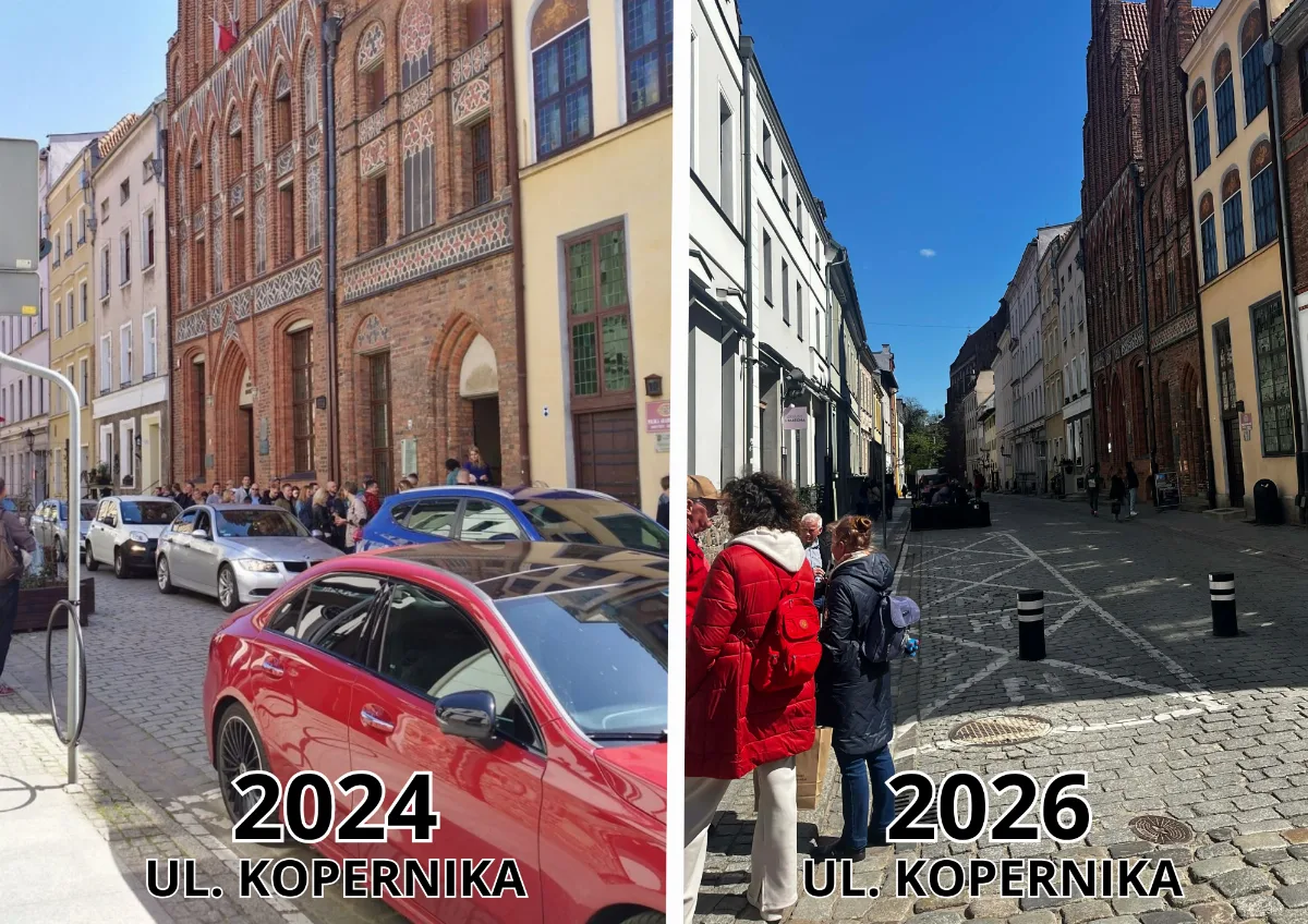 Nowe zasady ruchu na drogach wewnętrznych toruńskiej starówki