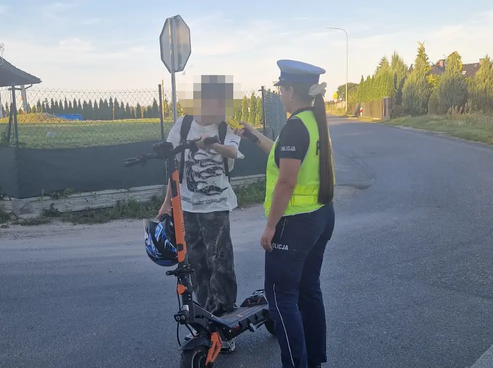 Policja przeprowadziła akcję 'Trzeźwe popołudnie' w Toruniu