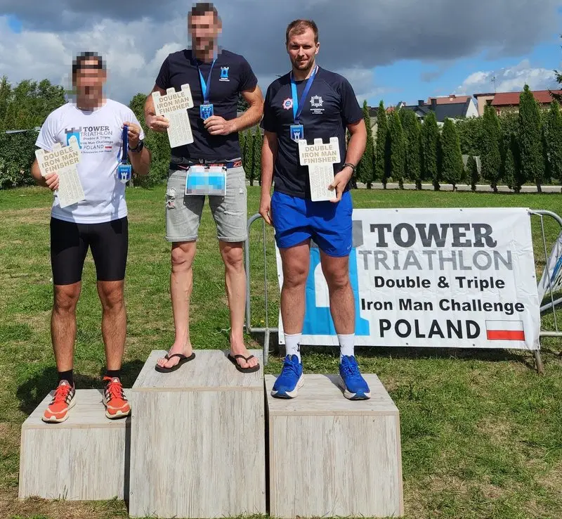 Młodszy aspirant z Torunia wicemistrzem ekstremalnego triathlonu