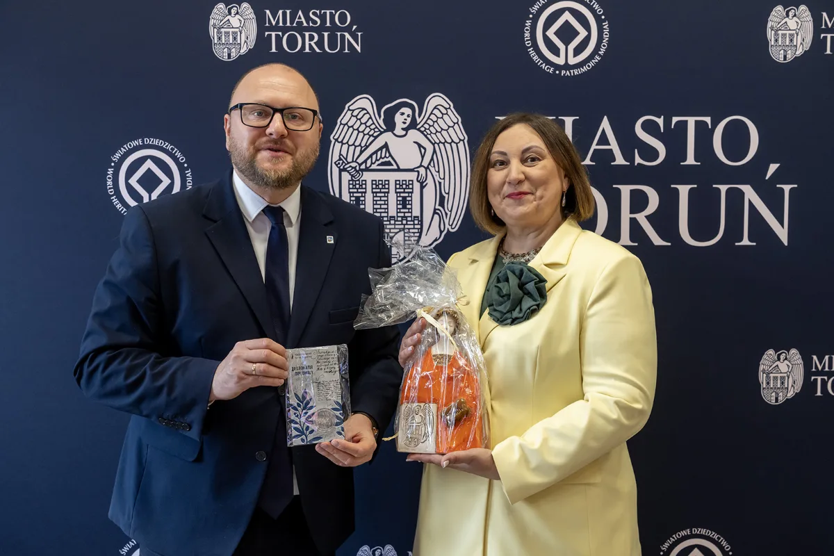 Prezydent Torunia spotkał się z Konsul Generalną Ukrainy w Gdańsku