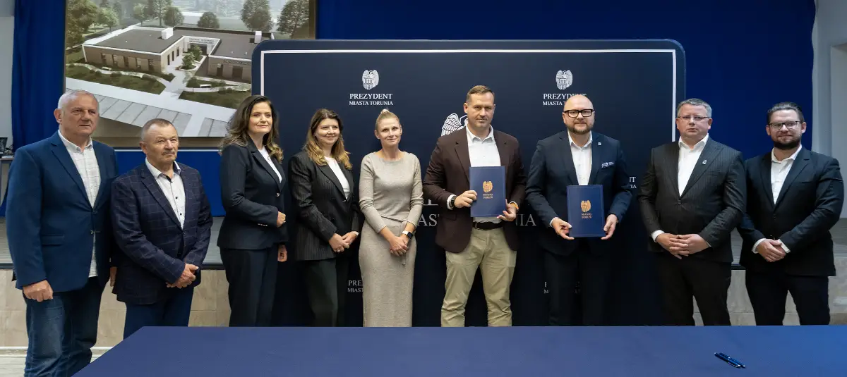 Podpisanie umowy na budowę Centrum Integracji Międzypokoleniowej przy ul. Szczecińskiej