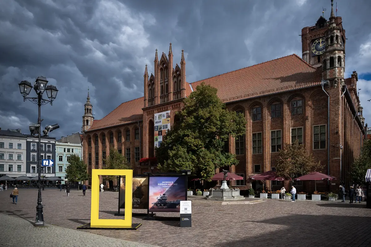 Toruń z wyjątkową ramką National Geographic