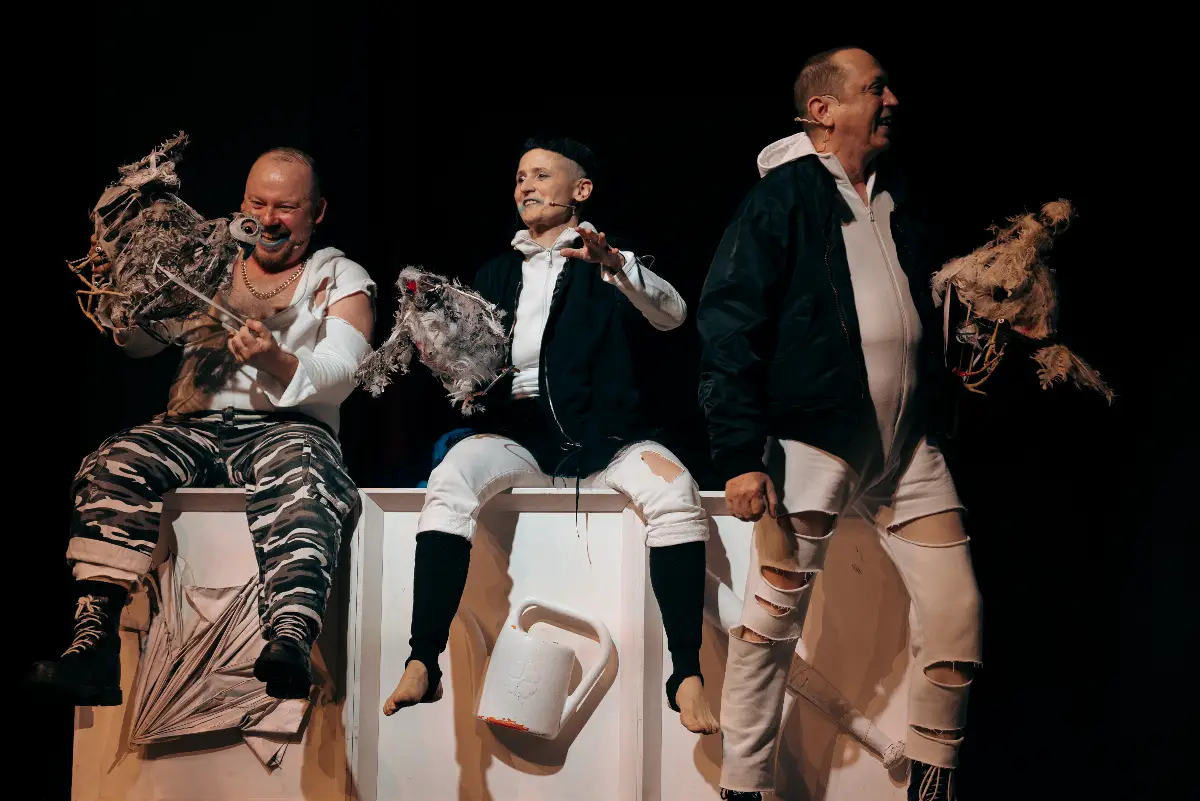 Spektakl „Dziób w dziób” w Teatrze Baj Pomorski w Toruniu