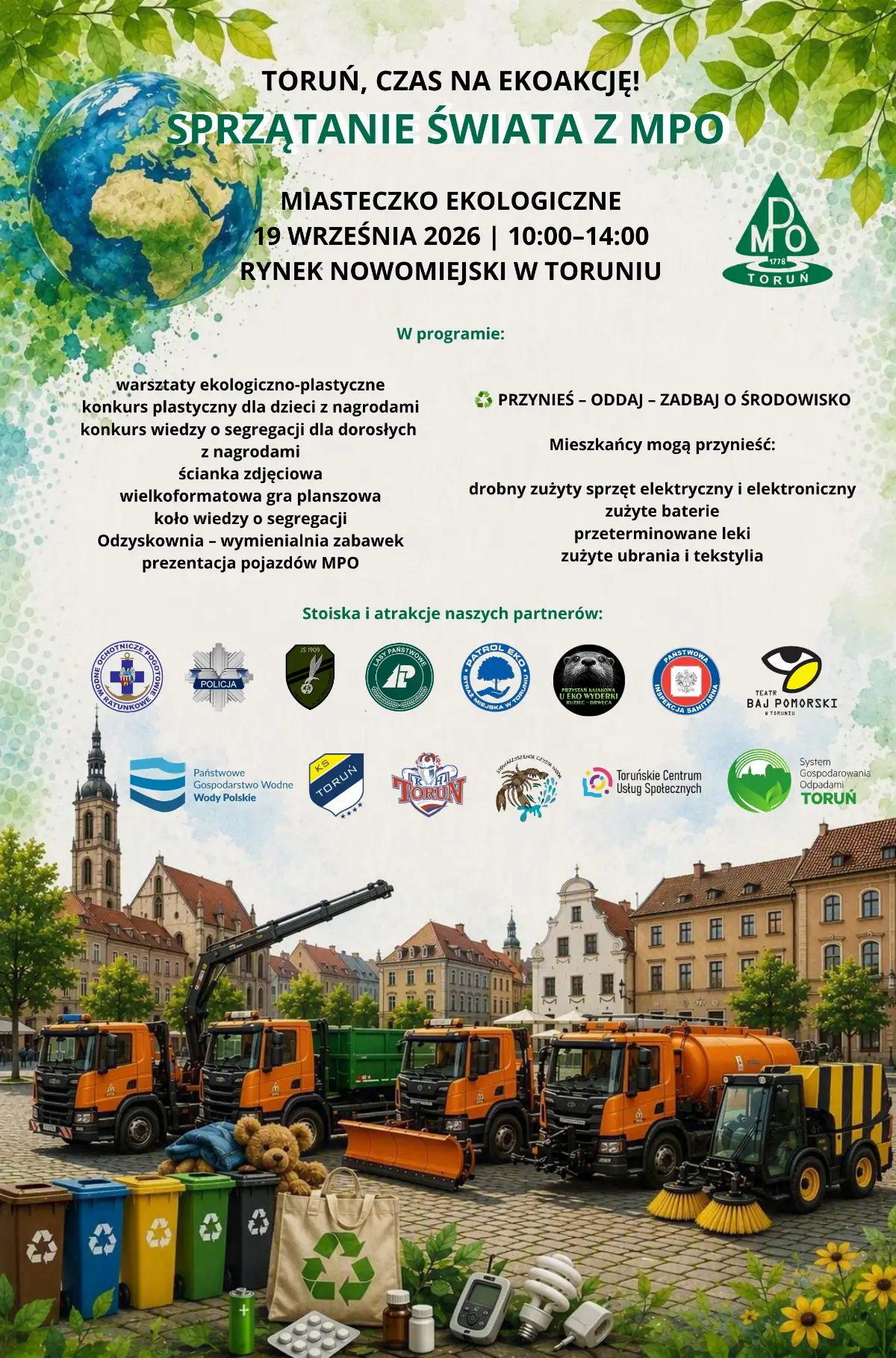 Miasteczko Ekologiczne w Toruniu - wydarzenie dla całych rodzin