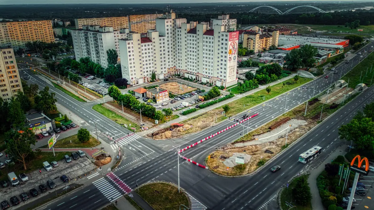 Zmiany w organizacji ruchu na Szosie Lubickiej w nadchodzącym weekend