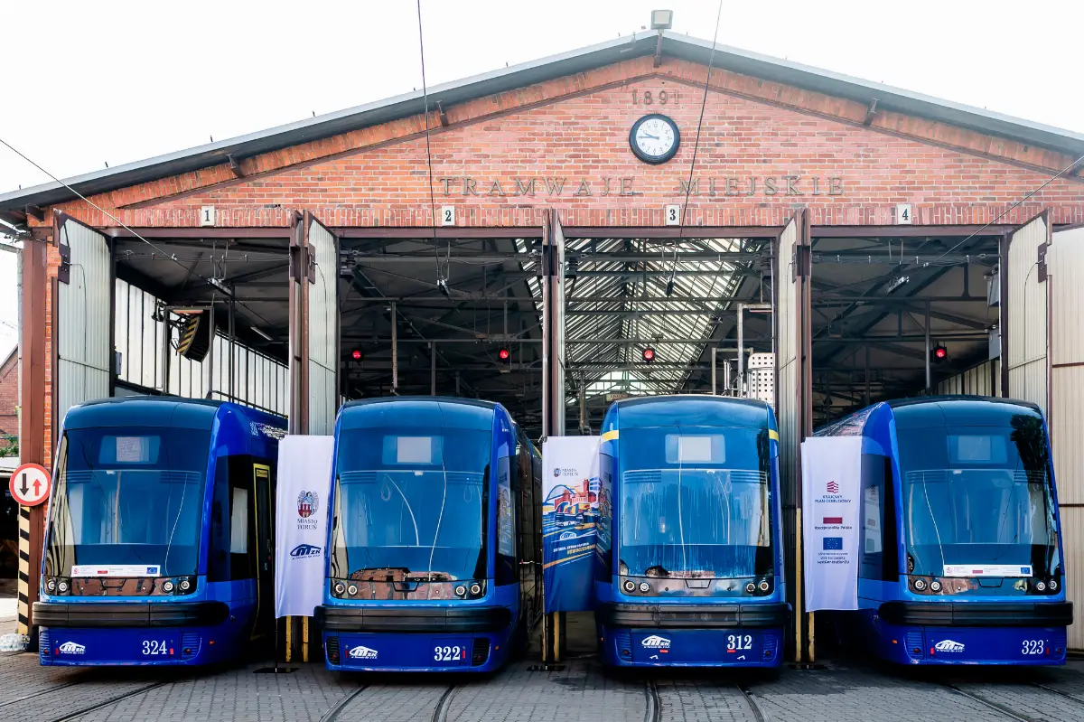 Toruń wzbogaci się o cztery nowe nowoczesne tramwaje