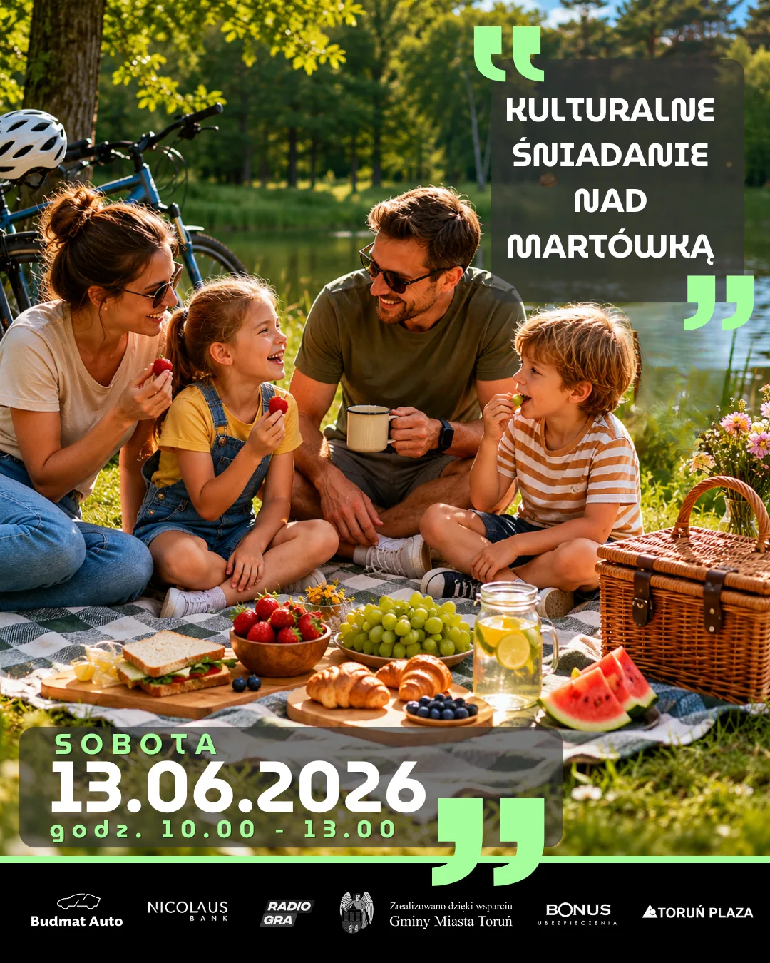 Kulturalne Śniadanie nad Martówką 2026