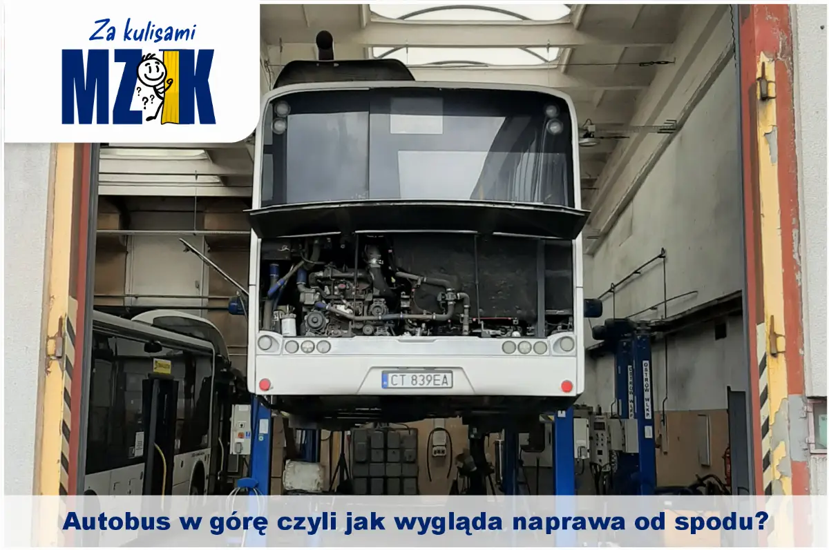 Jak przebiega naprawa autobusów w warsztacie MZK?