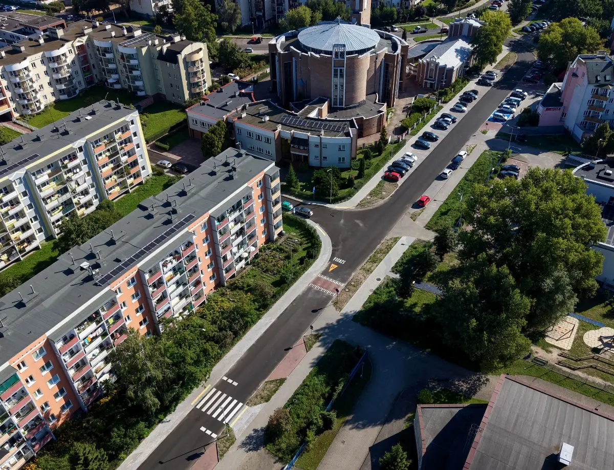 Zakończenie remontu ulicy św. Faustyny