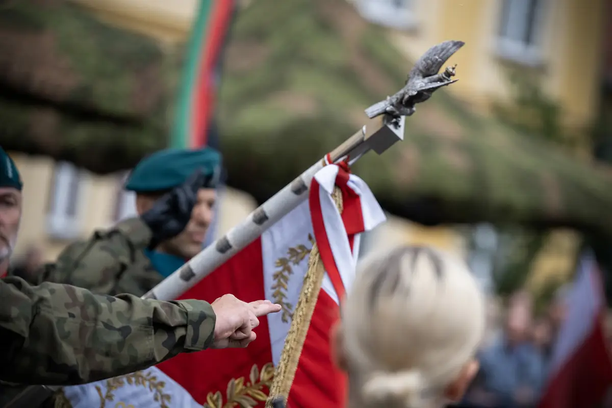 Przysięga wojskowa ochotników w Toruniu