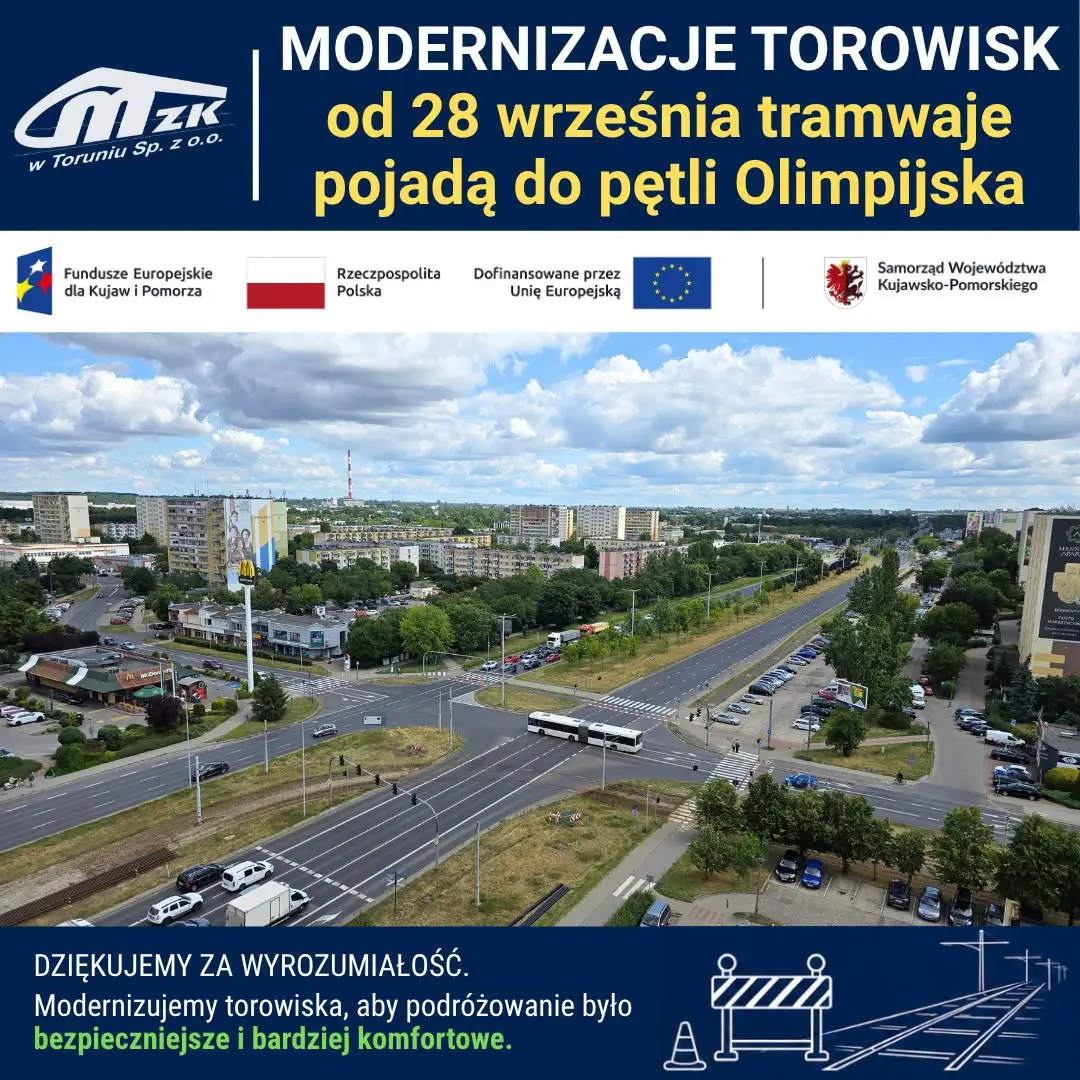 Tramwaje linii nr 1, 5 i 6 wrócą na trasę do pętli Olimpijska