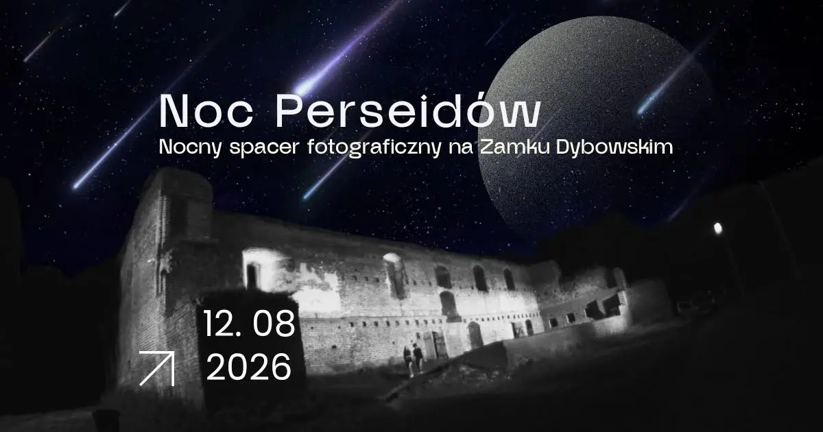 Obserwacje zaćmienia Słońca i Perseidów na Zamku Dybowskim