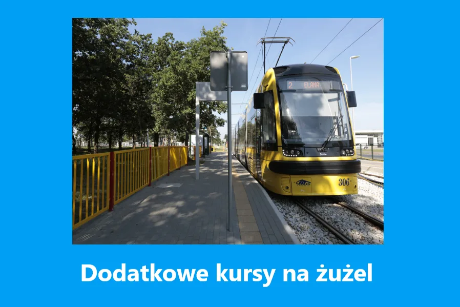 Dodatkowe tramwaje na żużel w niedzielę