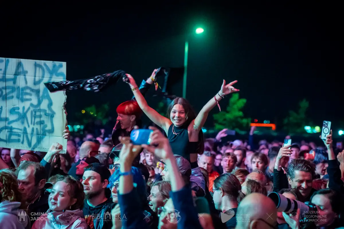 Zespół Republika zagrał wyjątkowy koncert w Jarocinie po otrzymaniu Złotego Medalu
