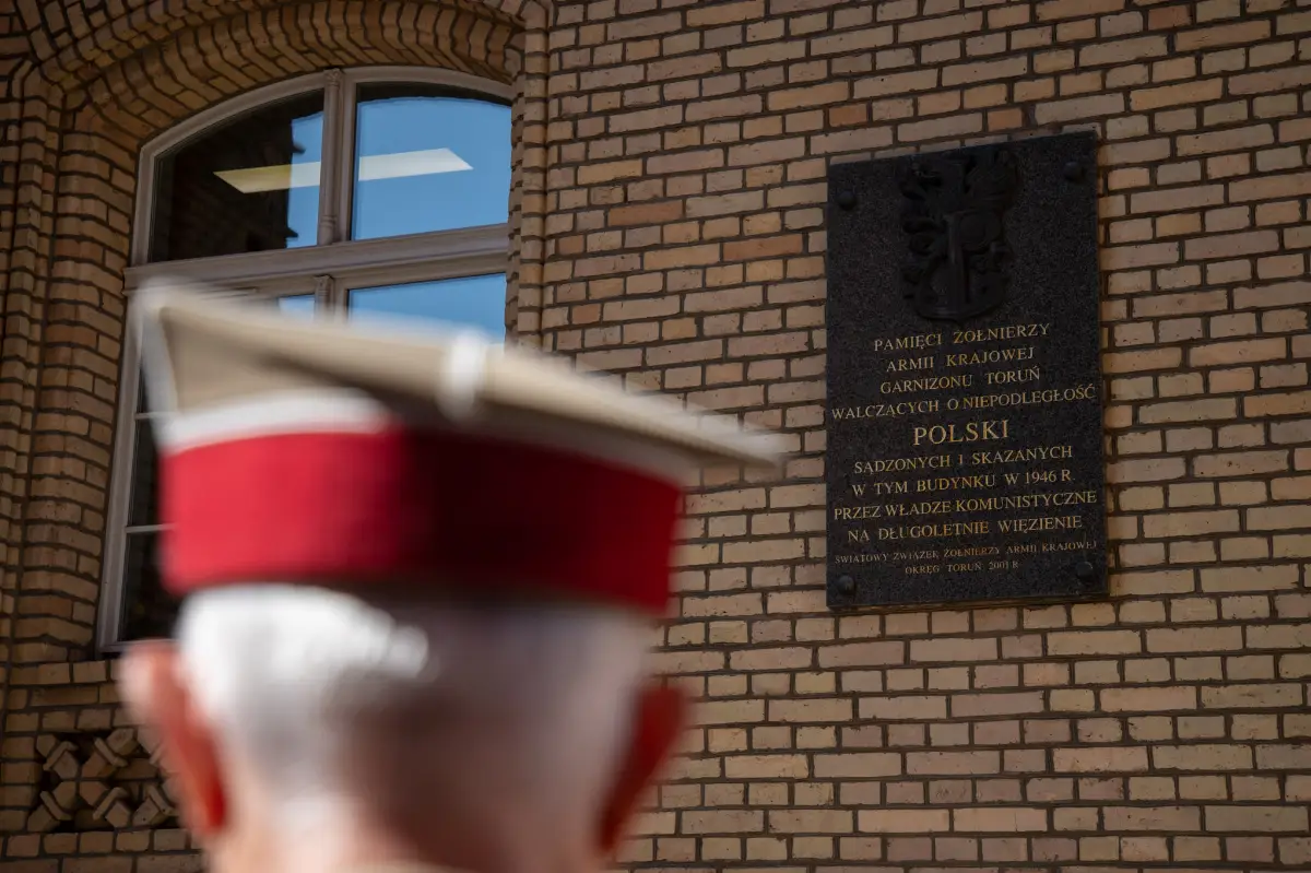 Uroczystość upamiętniająca bohaterów podziemia niepodległościowego