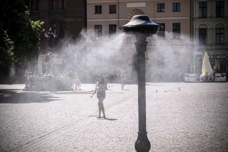 Ostrzeżenie przed upałami w Toruniu i powiecie toruńskim