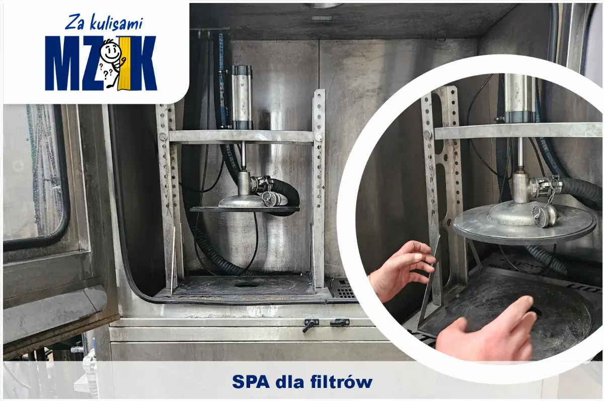 Innowacyjne urządzenie do regeneracji filtrów w zajezdni autobusowej
