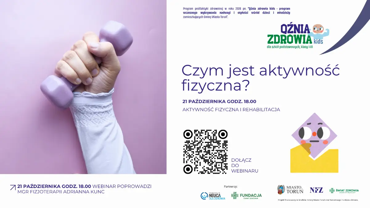 Bezpłatny webinar o aktywności fizycznej dzieci