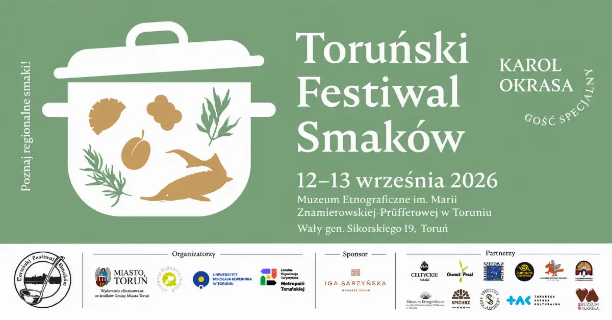 Toruński Festiwal Smaków odbędzie się 12 i 13 września