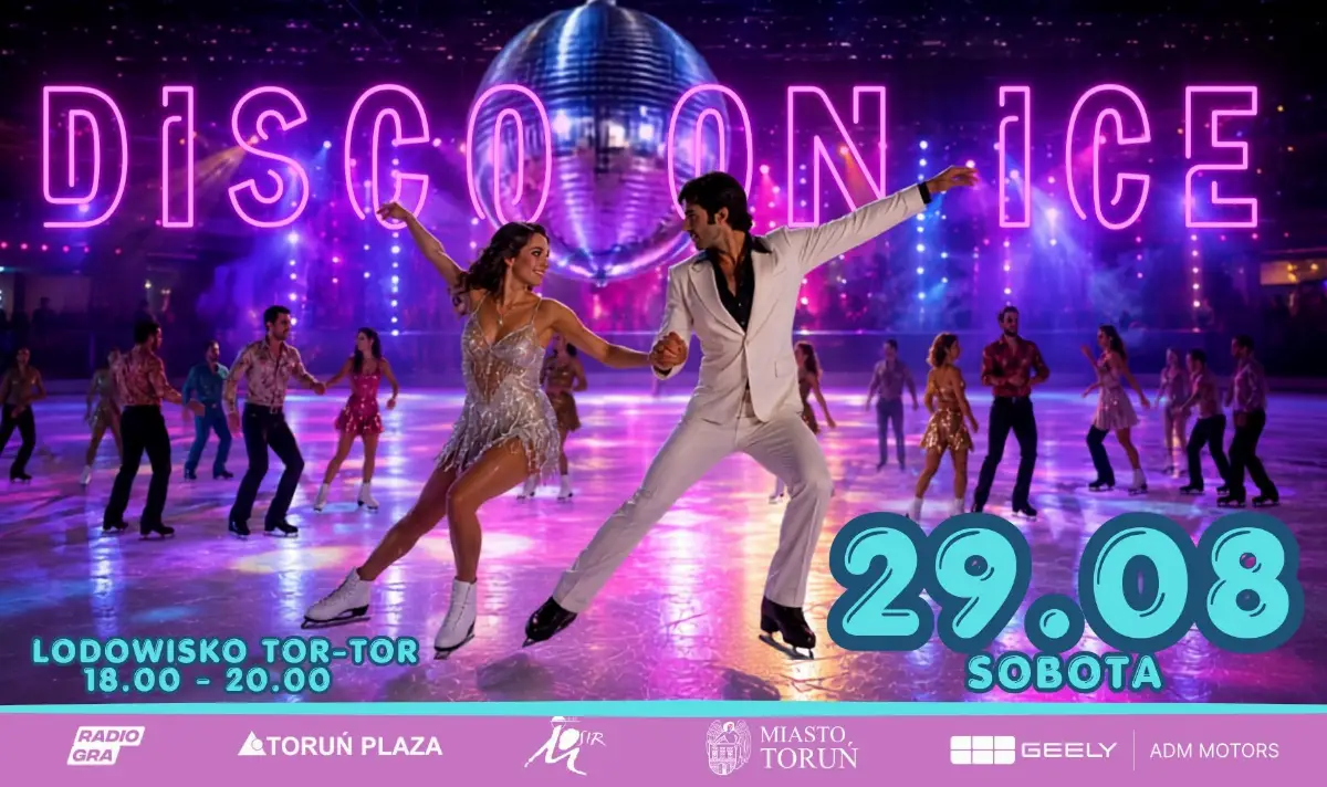 Zakończenie wakacji z Disco on Ice na lodowisku TOR-TOR