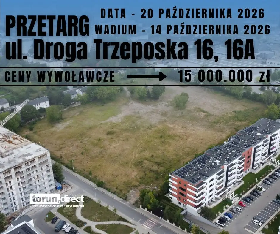 Przetargi na działki przy ul. Droga Trzeposka 16 i 16A już wkrótce
