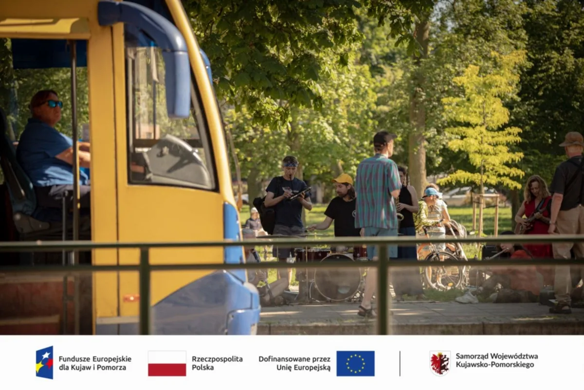 Zielony Tramwaj i gra miejska w Toruniu