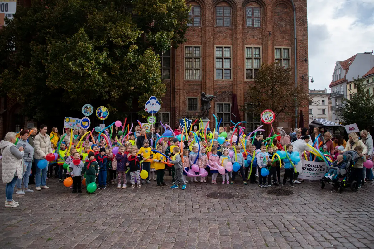 Toruń obchodzi Dzień Przedszkolaka z radosnymi wydarzeniami