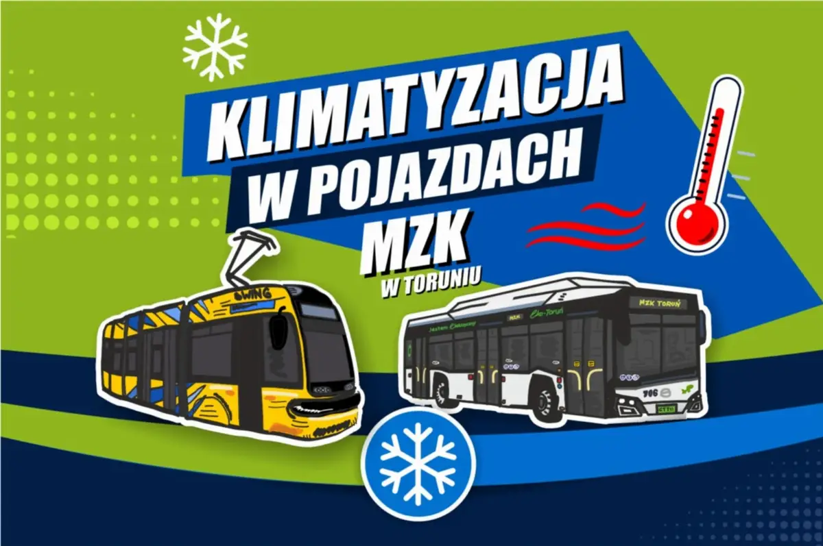 Działanie klimatyzacji w pojazdach MZK