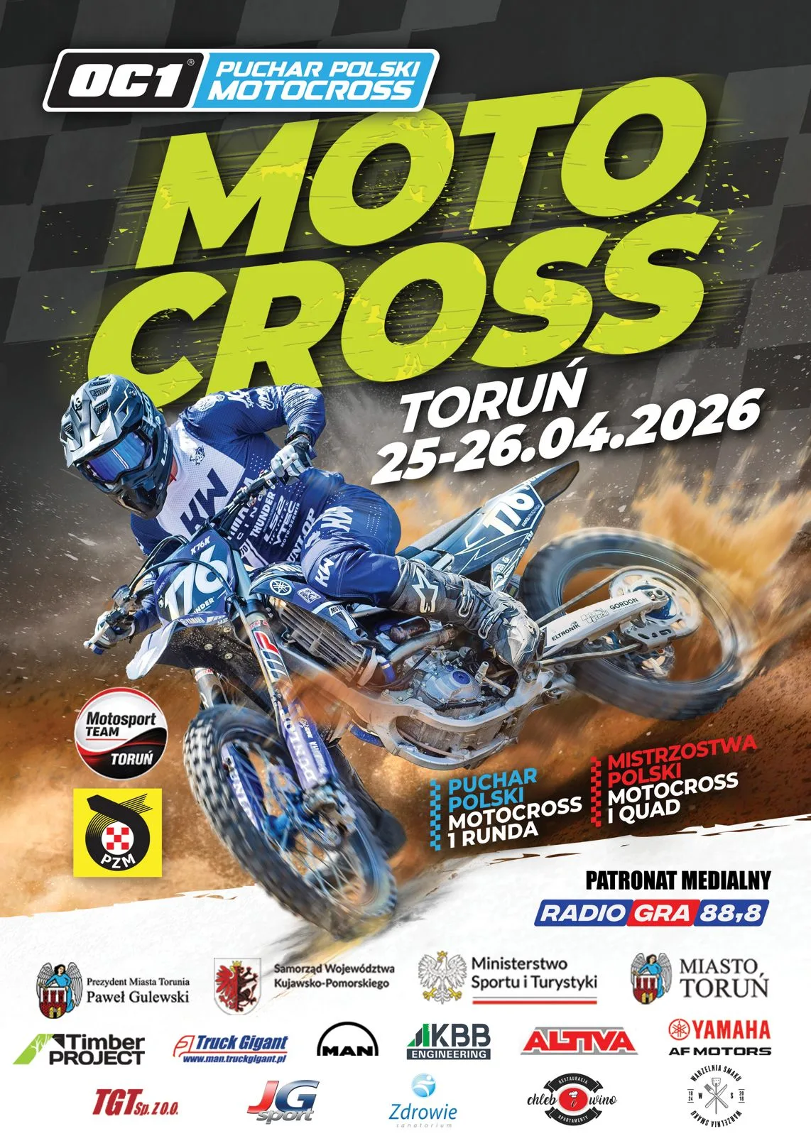 Wydarzenie motocrossowe w Toruniu