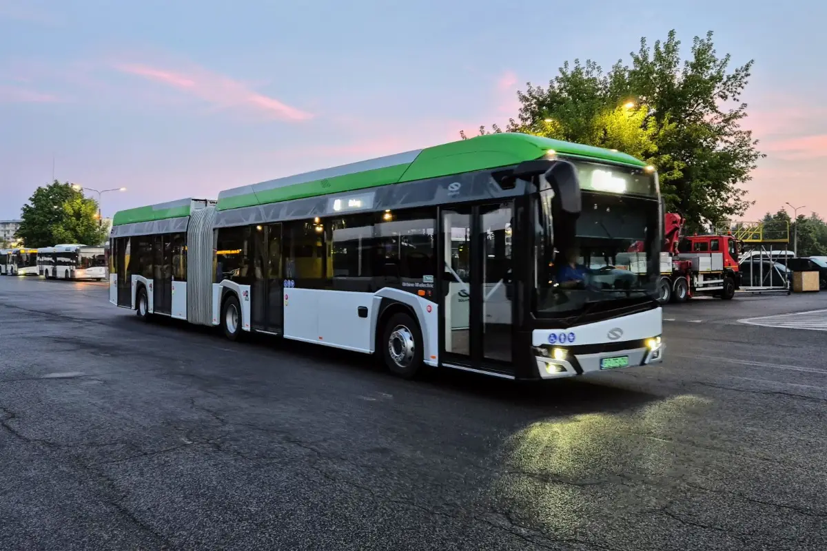 MZK testuje nowego Solarisa Urbino Electric na linii nr 40