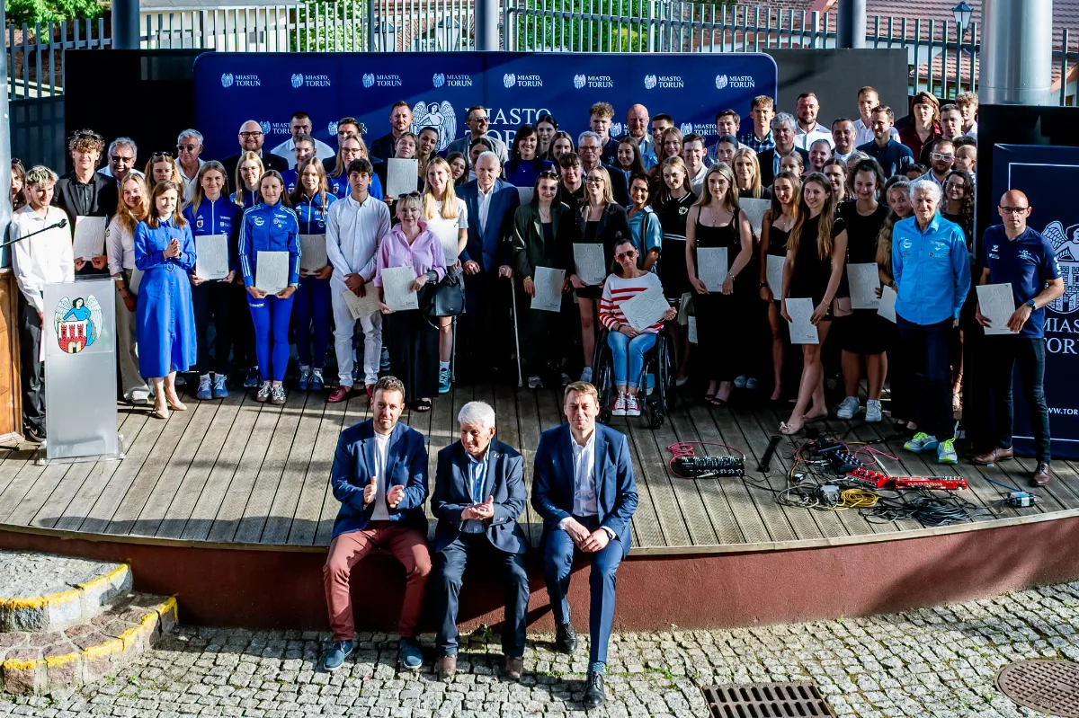 Wręczenie stypendiów sportowych w Toruniu