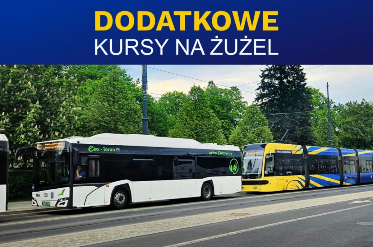 Dodatkowe kursy tramwajów i autobusów na zawody żużlowe