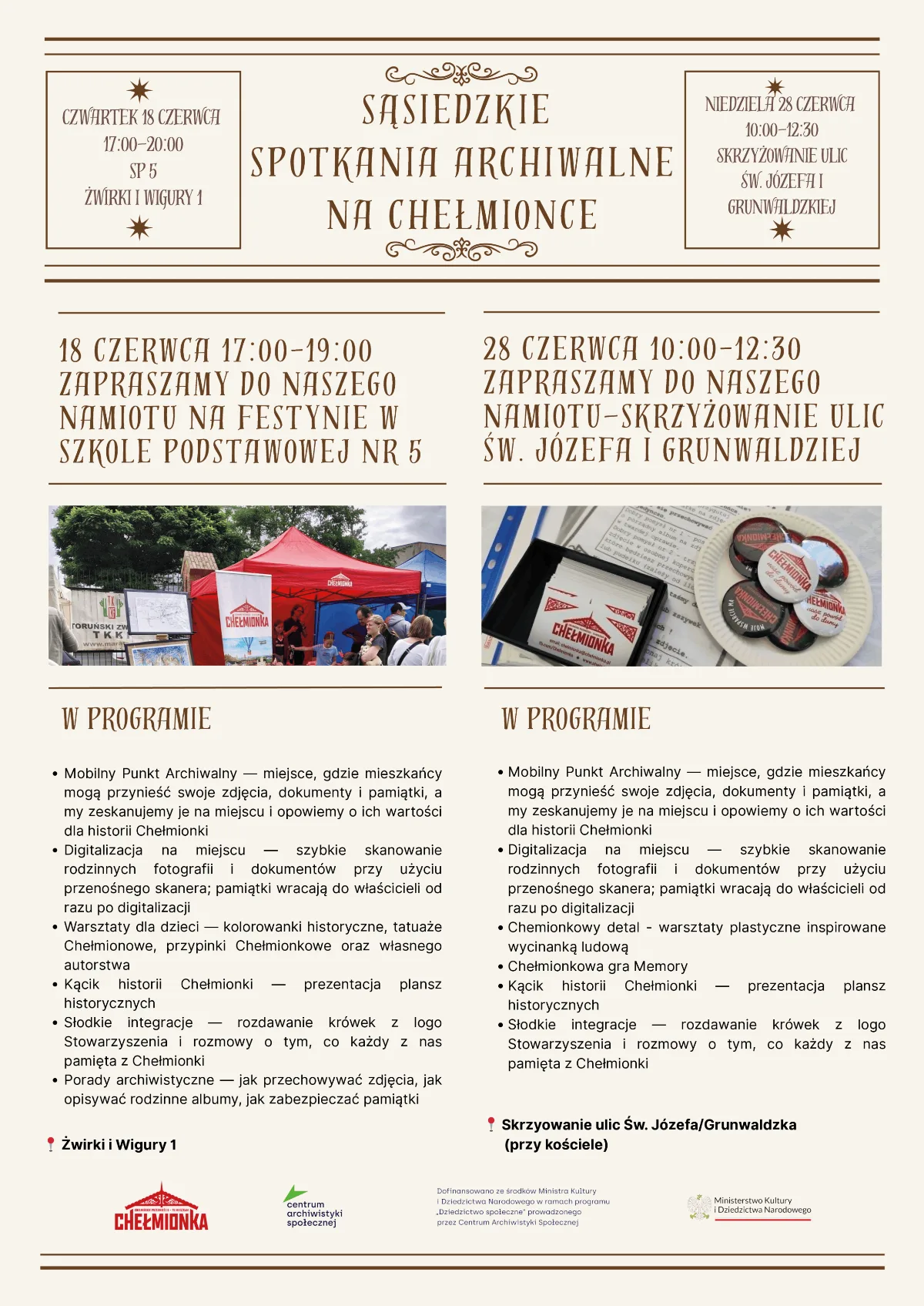Mobilny Punkt Archiwalny na Chełmińskim Przedmieściu