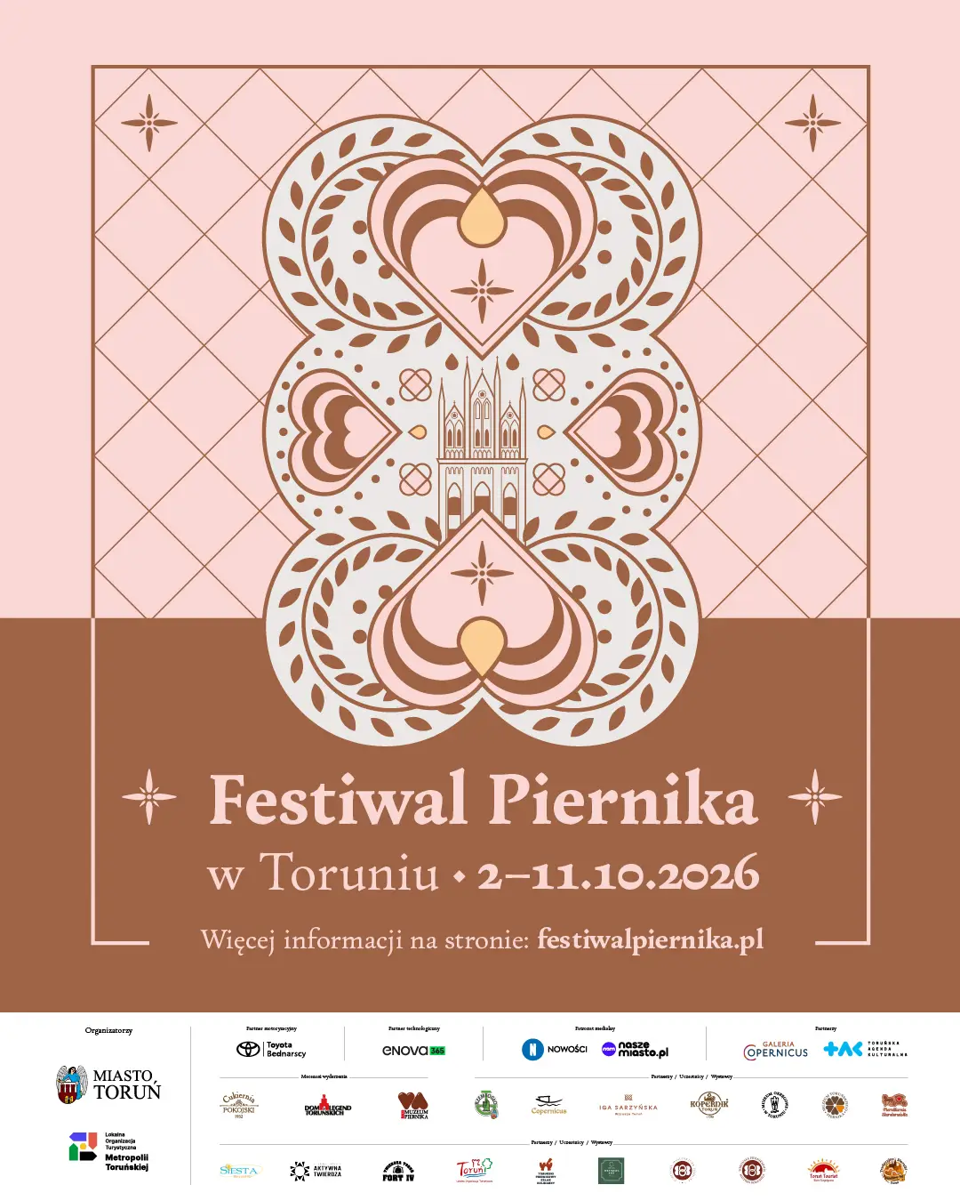 Festiwal Piernika w Toruniu w październiku 2026 roku