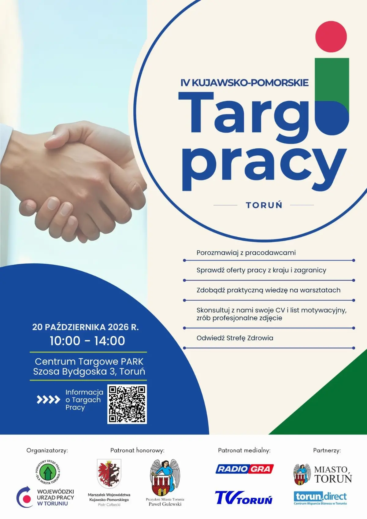 IV Kujawsko-Pomorskie Targi Pracy w Toruniu – nowe możliwości zawodowe