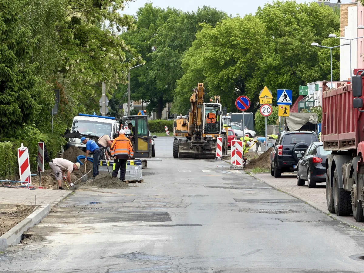 Rozpoczęcie remontu ul. św. Faustyny