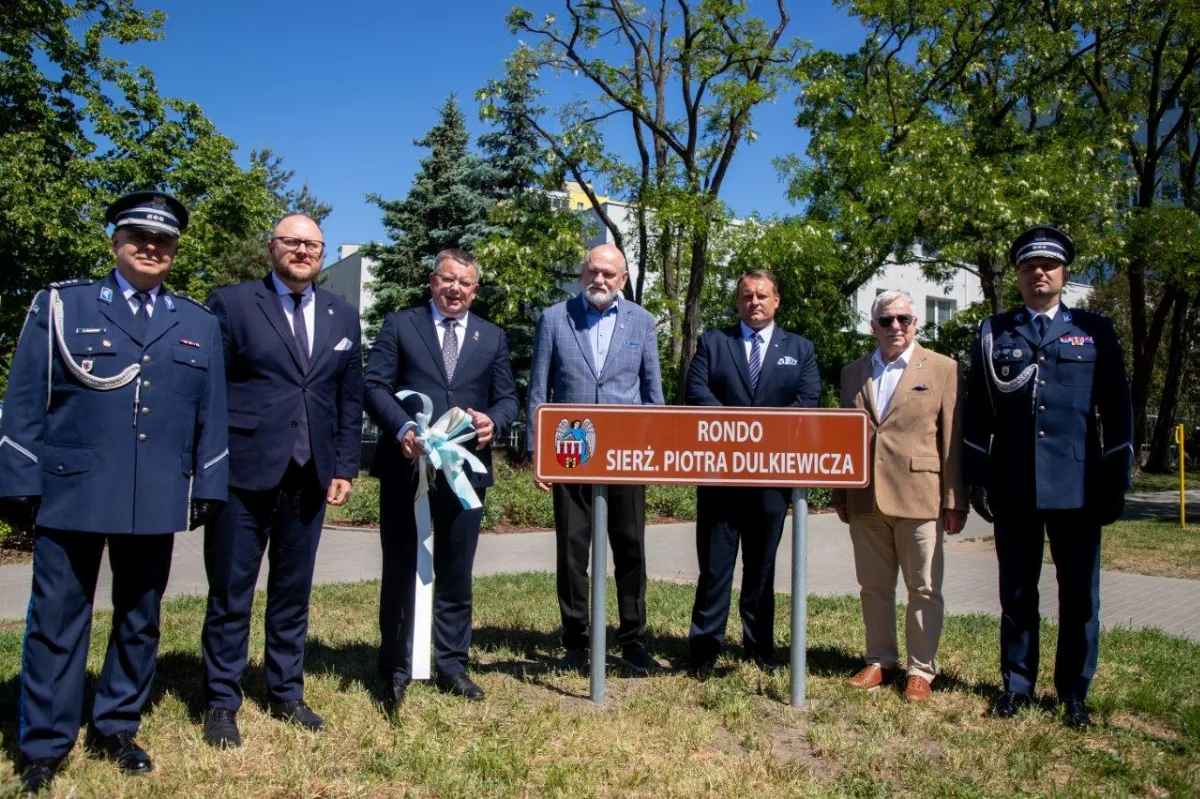 Upamiętnienie sierżanta Piotra Dulkiewicza w Toruniu