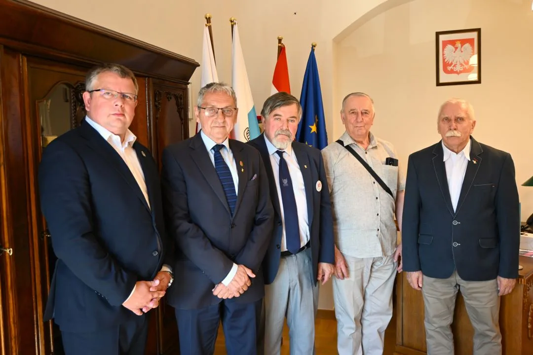 Spotkanie z przedstawicielami Związku Żołnierzy Wojska Polskiego