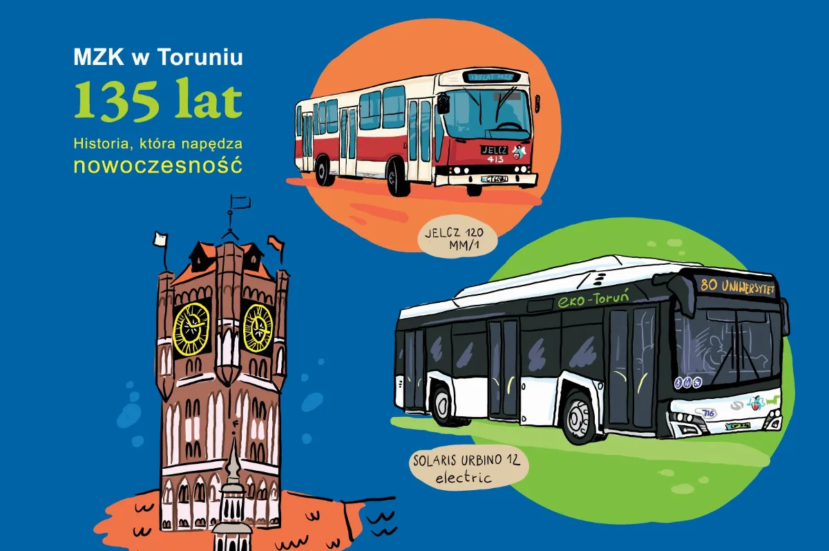 Autobusy, które miały wpływ na rozwój Torunia
