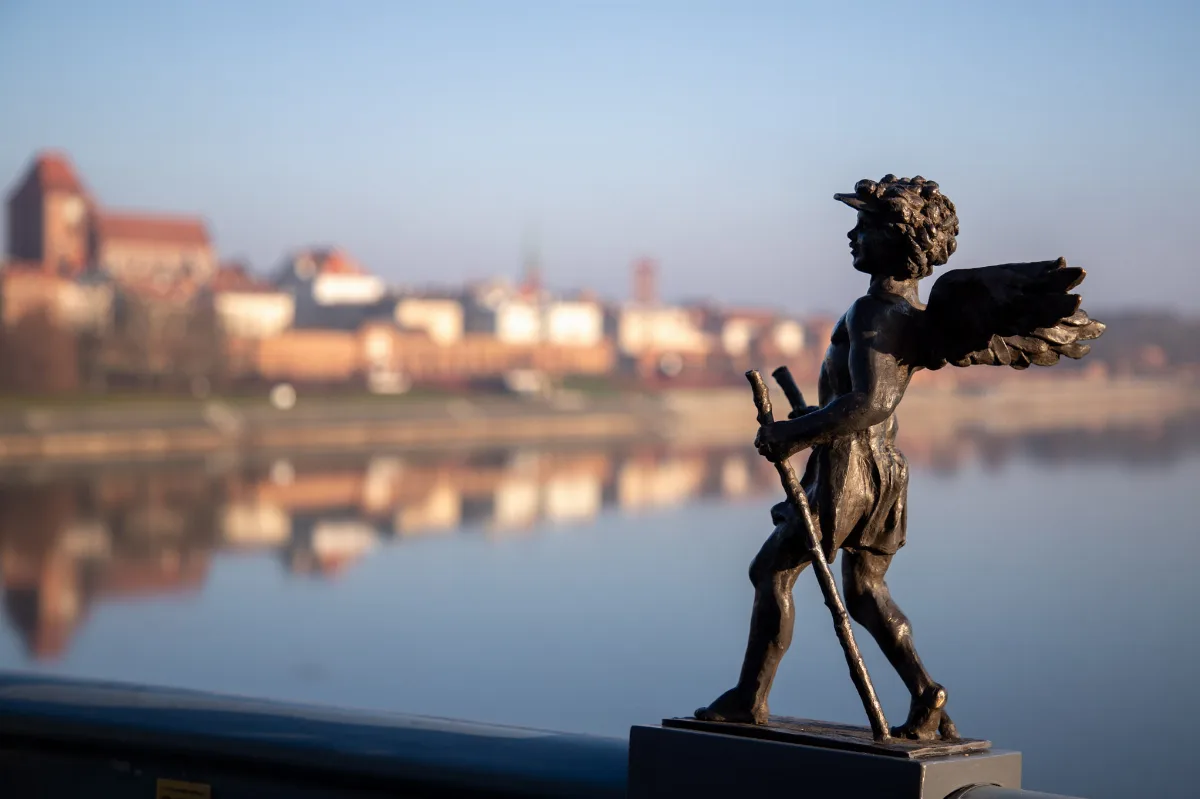 Anioł Neucjusz zdemontowany z powodu wandalizmu