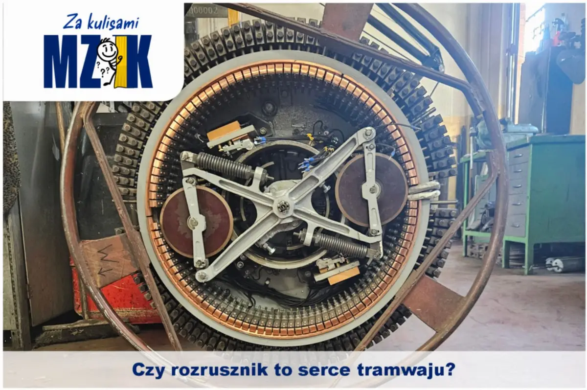Kluczowy element tramwajów Konstal - nastawnik rozruchu