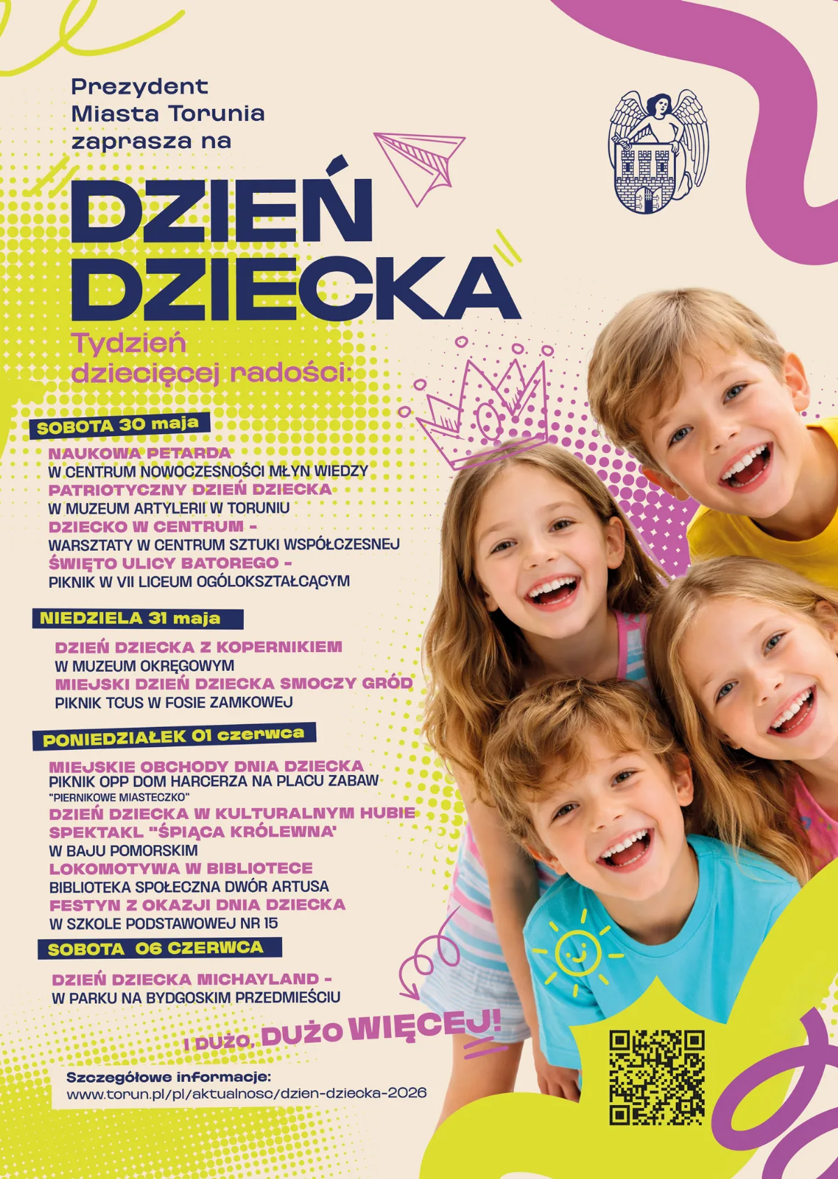 Toruń obchodzi Dzień Dziecka z licznymi atrakcjami
