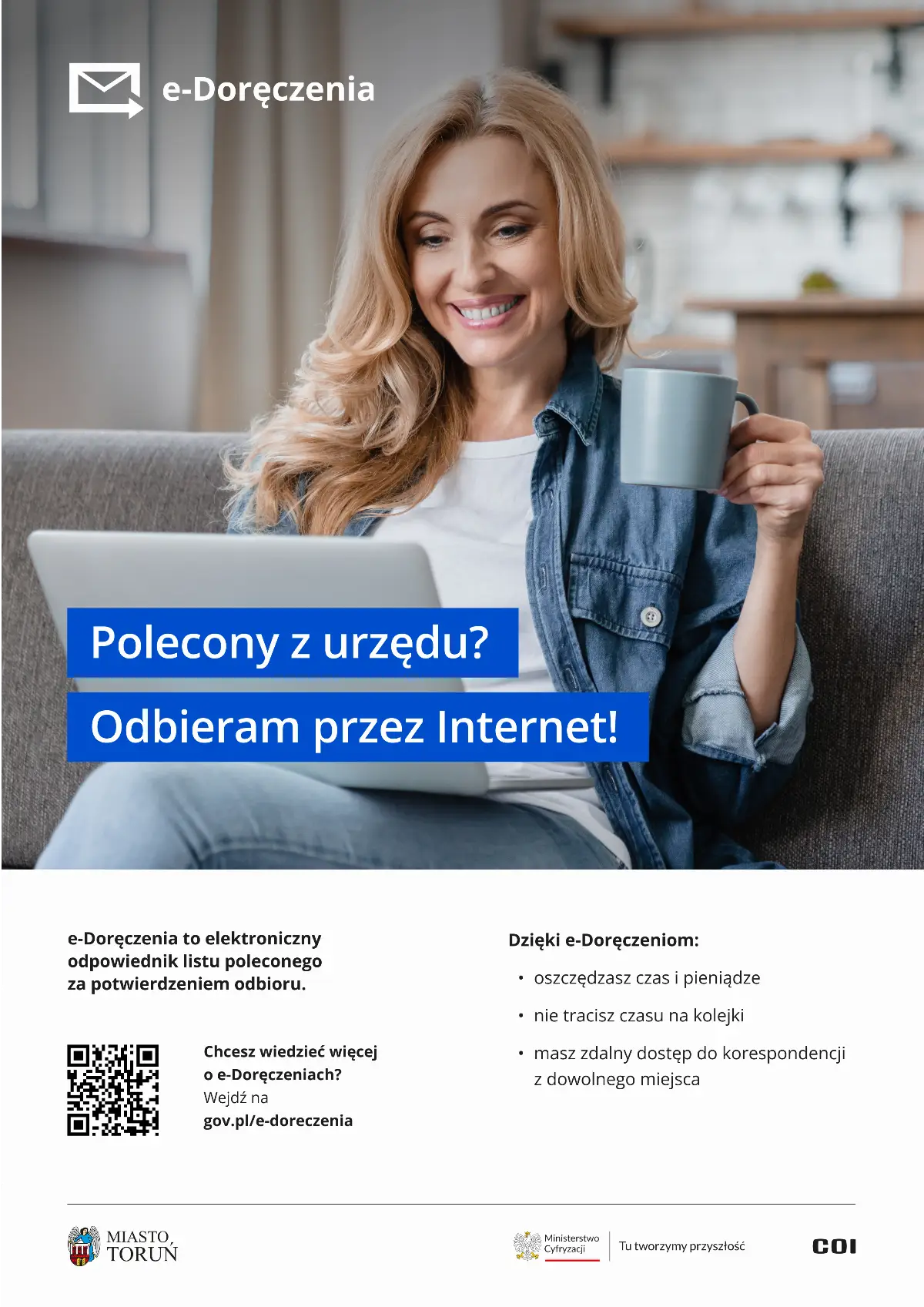 e-Doręczenia - dostęp do urzędów bez wychodzenia z domu
