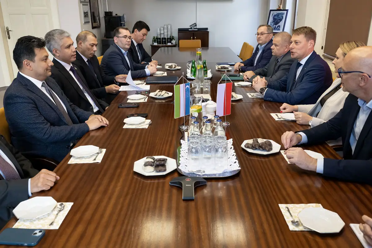 Delegacja Uzbekistanu w Toruniu: Spotkanie z lokalnymi władzami