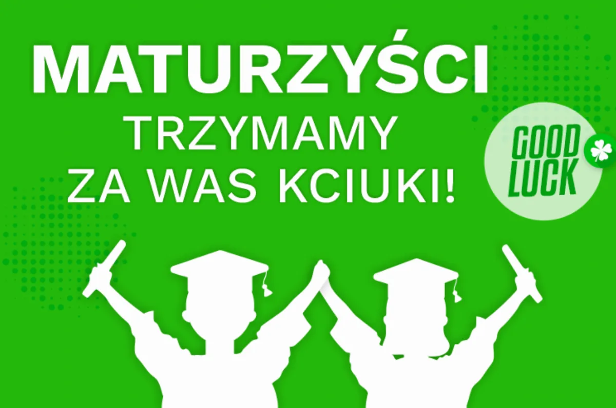 Matura czas start! Życzymy powodzenia naszym pasażerom