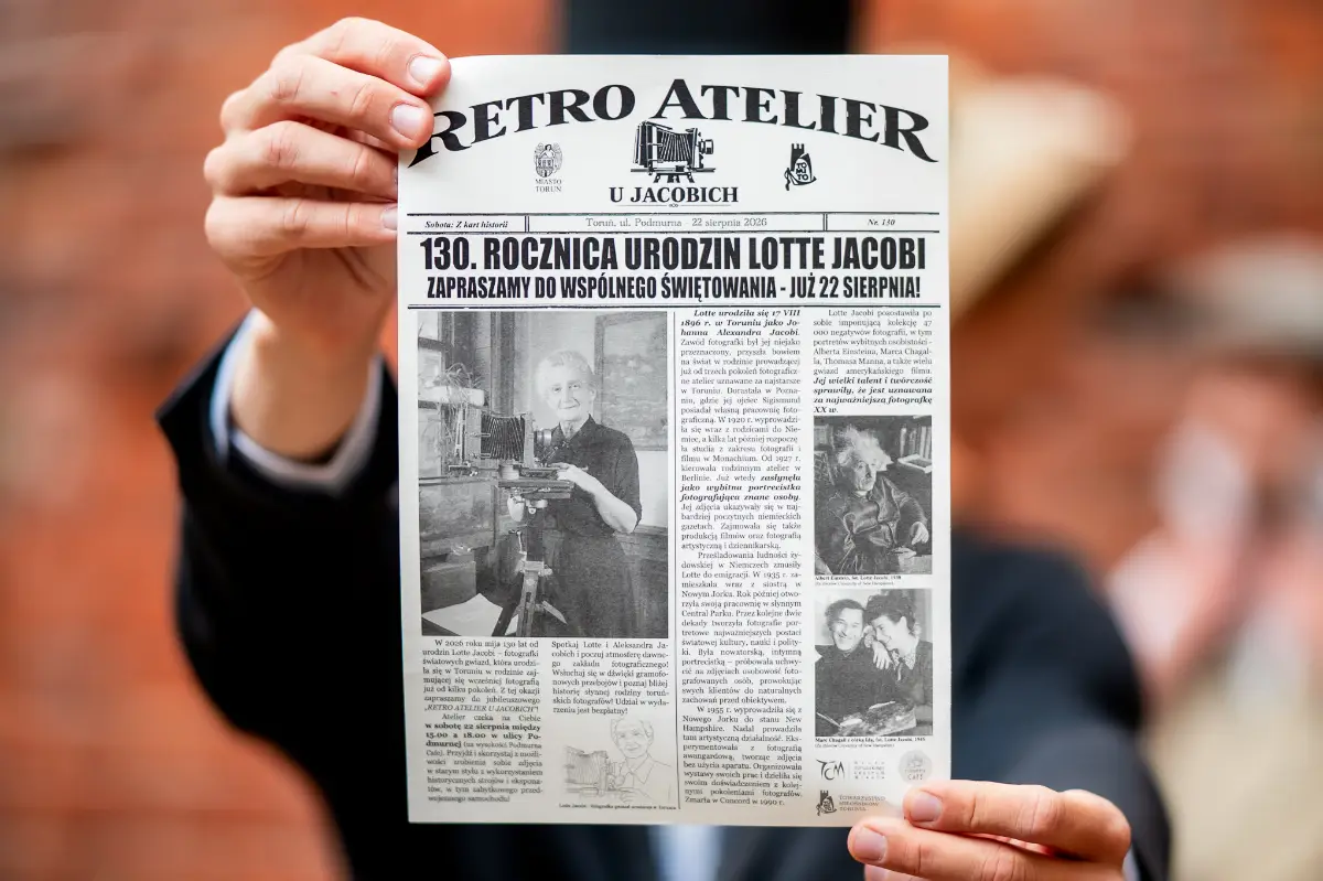 Plenerowe Retro Atelier na Podmurnej z okazji 130. urodzin Lotte Jacobi